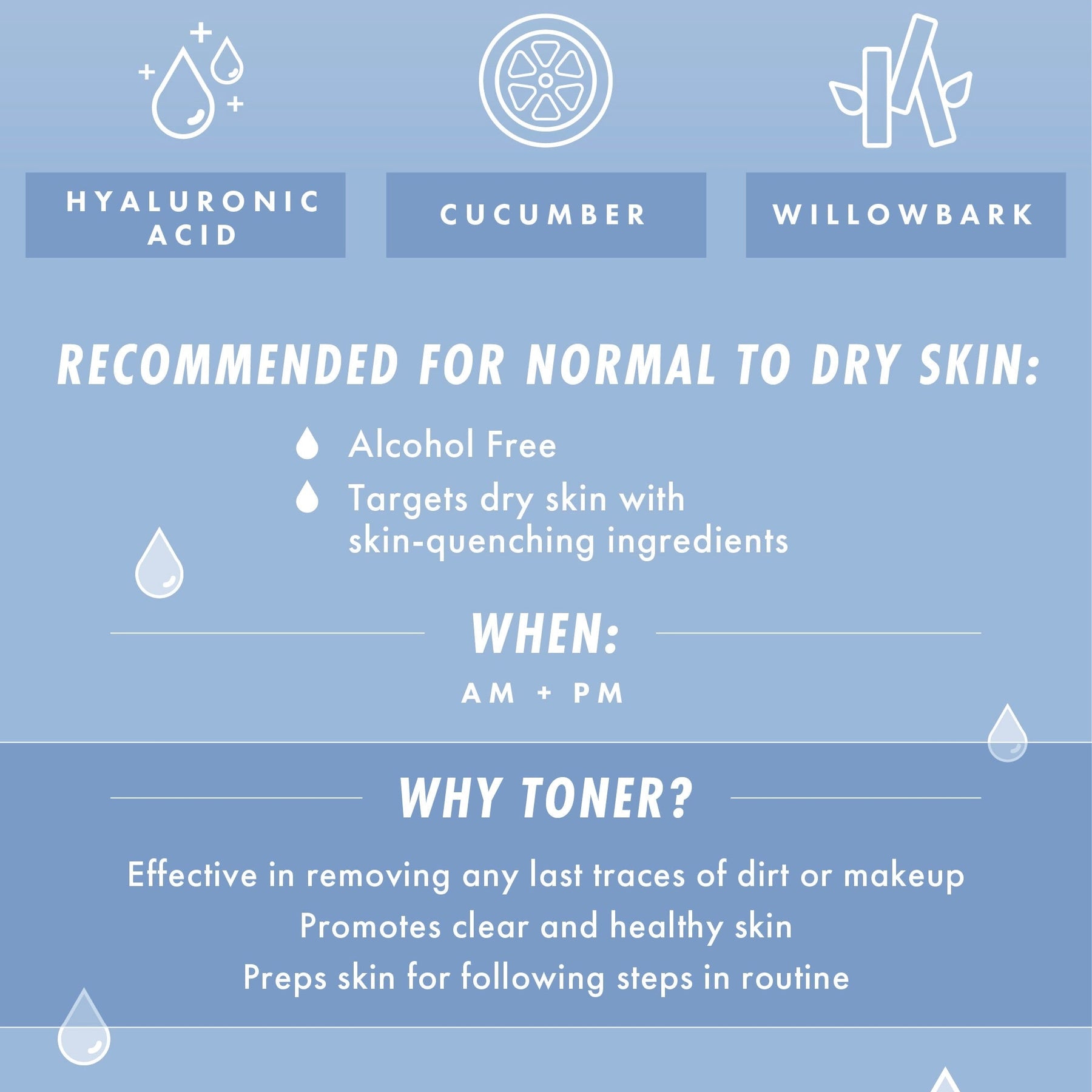 Waterfall Gentle Tonic - Softening Essential Skin Comfort