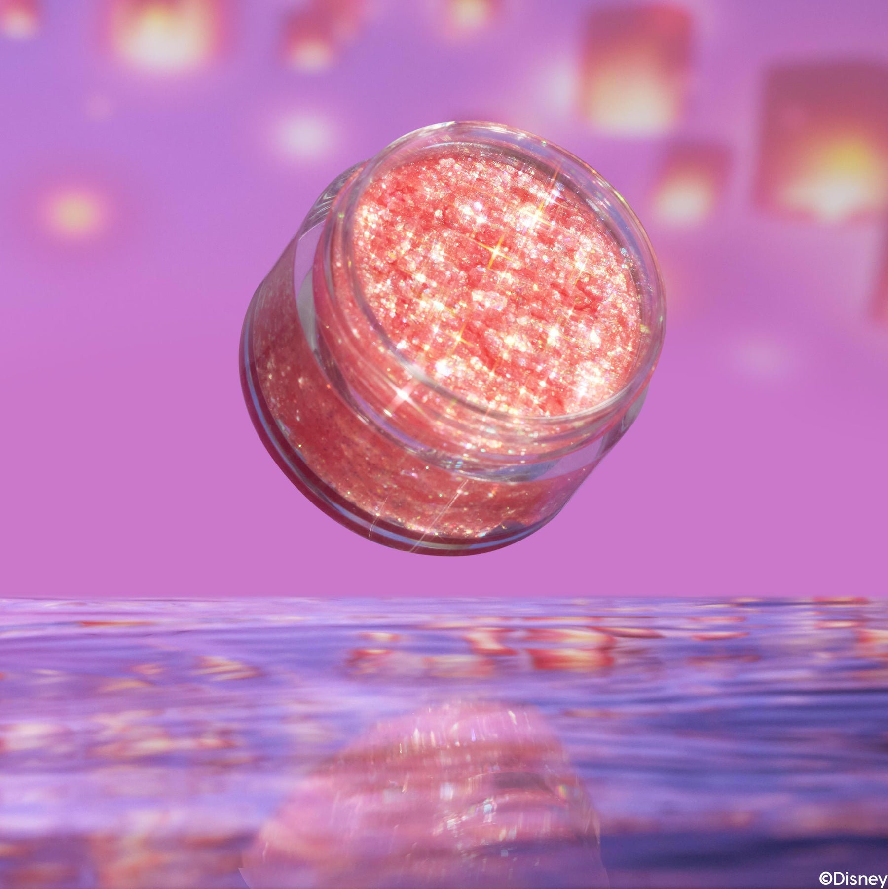 Floating Lights - Rosy Minimal Sparkle Pick