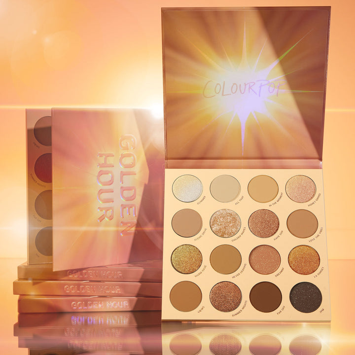 Golden Hour - Radiant Modern Eye Veil