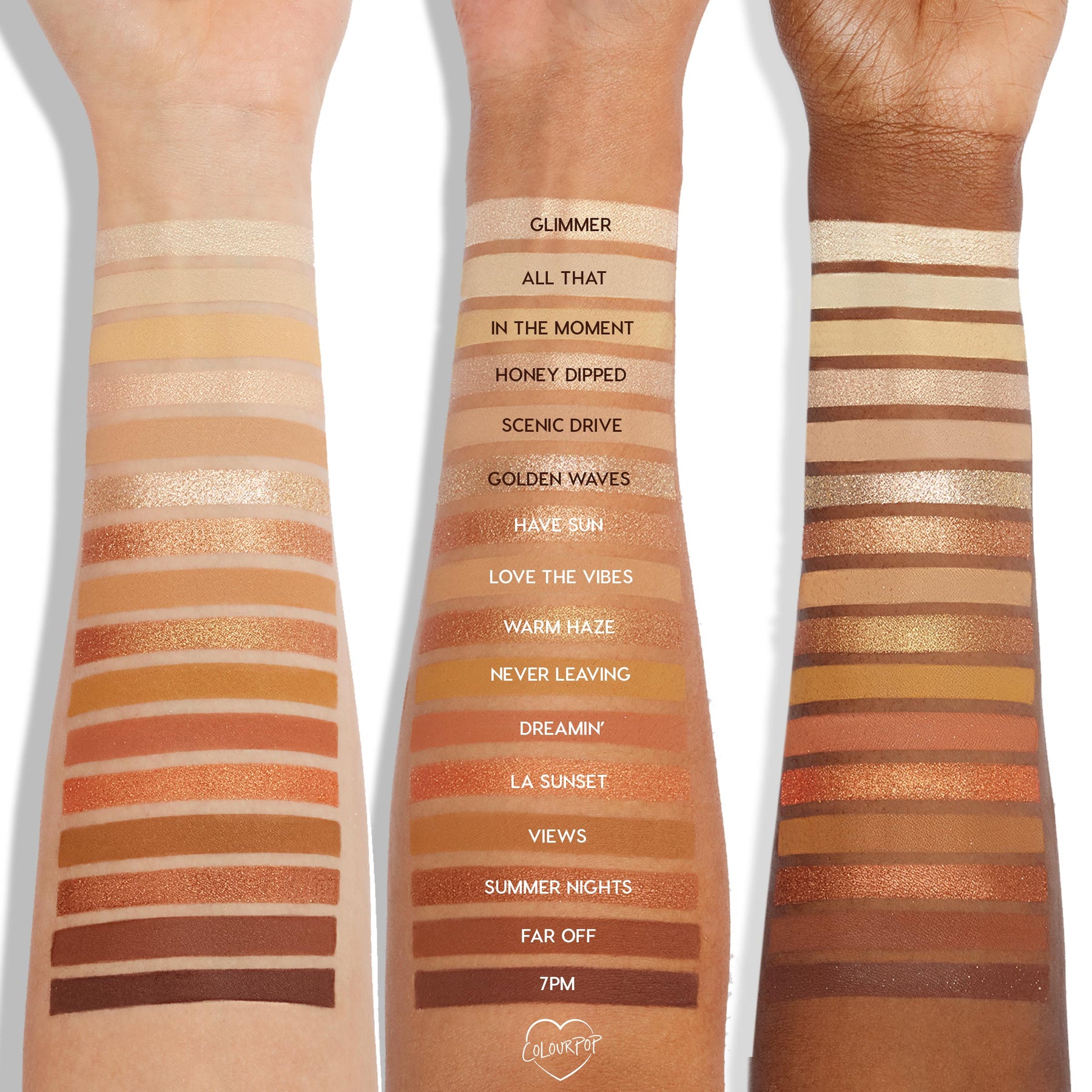 Golden Hour - Radiant Modern Eye Veil