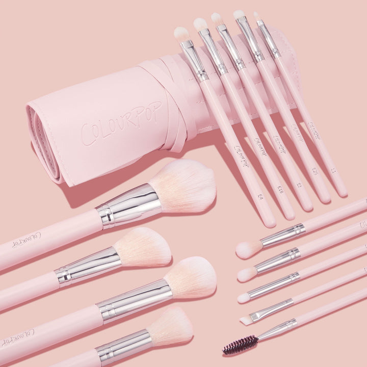 Smoke 'N Roses Brush Roll - Playful Wearable Beauty Portfolio