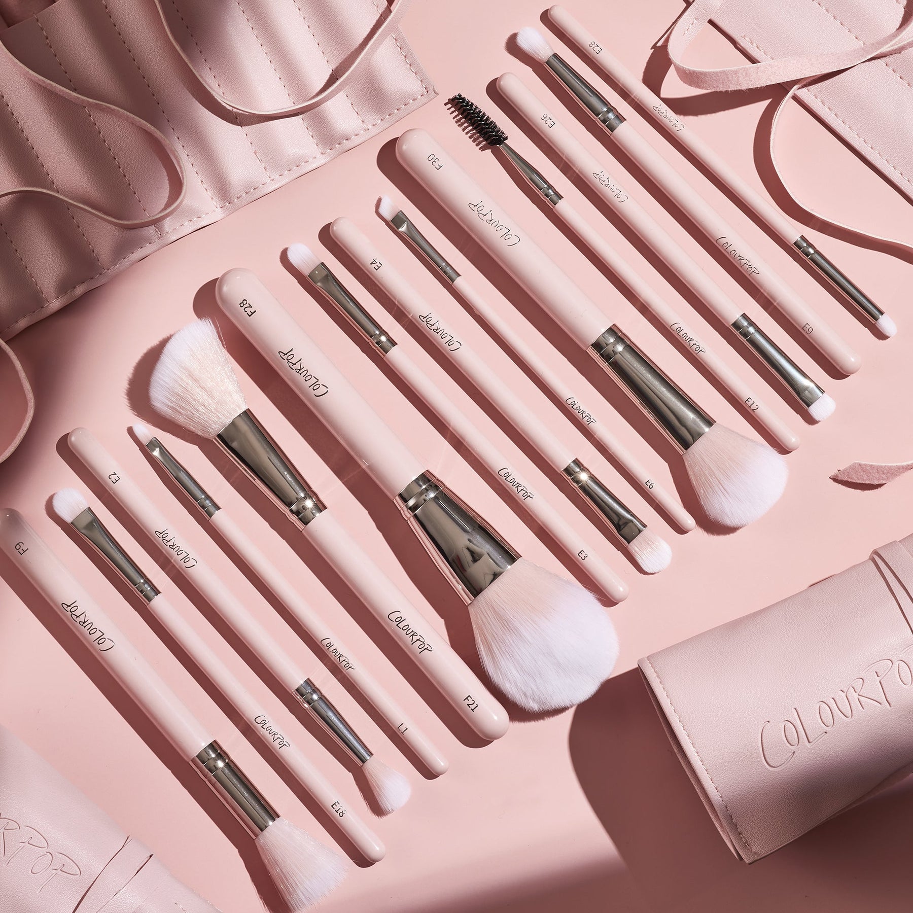 Smoke 'N Roses Brush Roll - Playful Wearable Beauty Portfolio