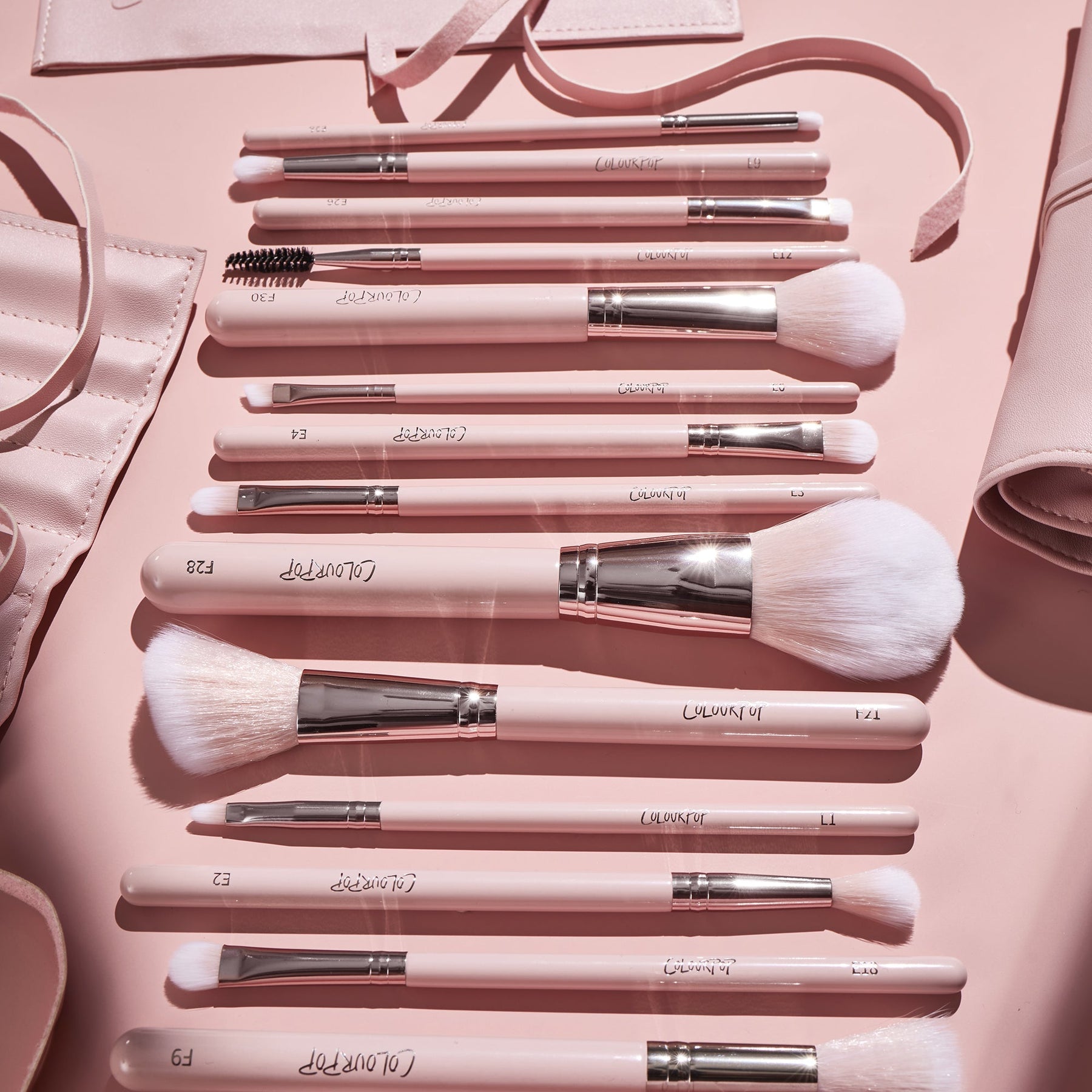 Smoke 'N Roses Brush Roll - Playful Wearable Beauty Portfolio