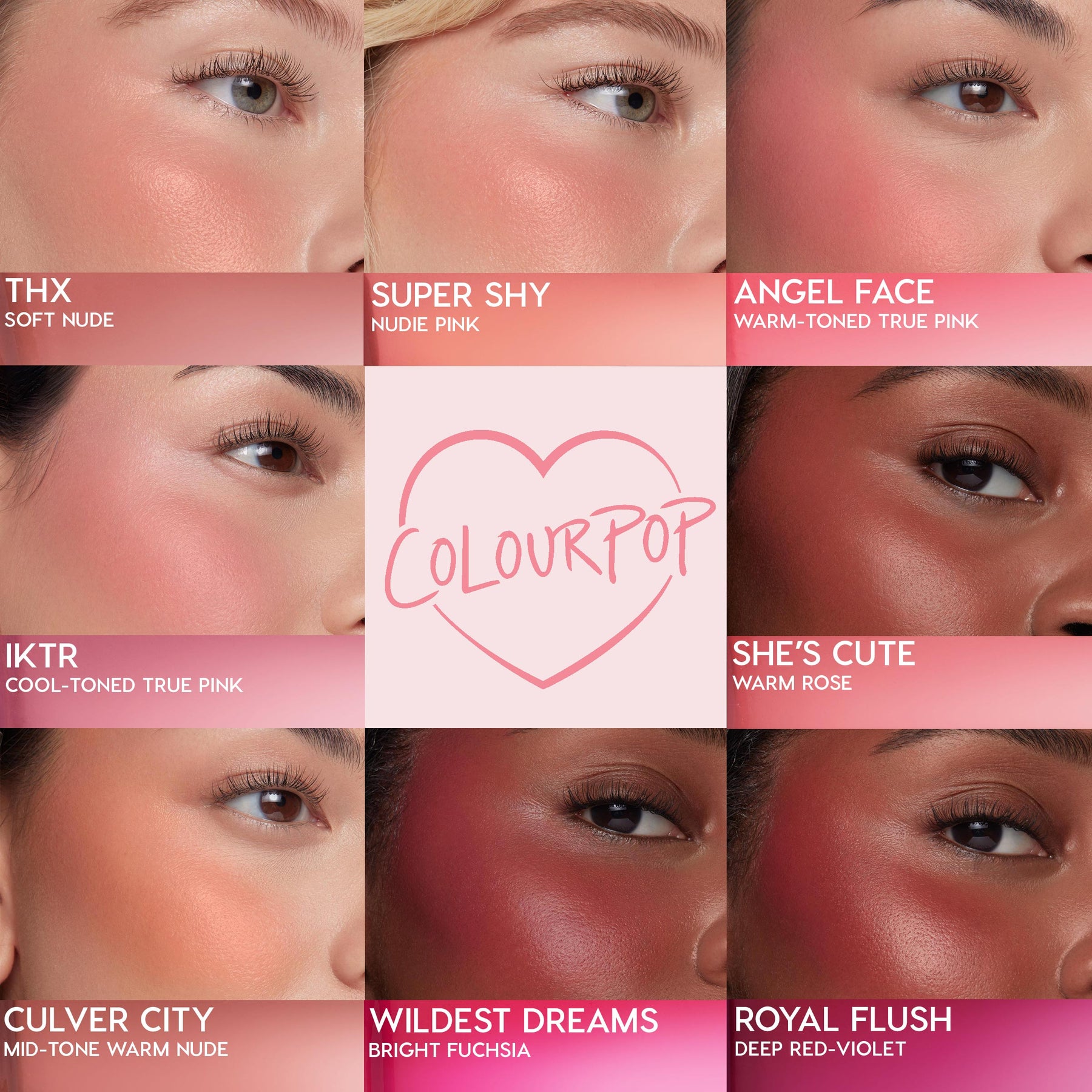 Angel Face - Playful Contemporary Cheek Look