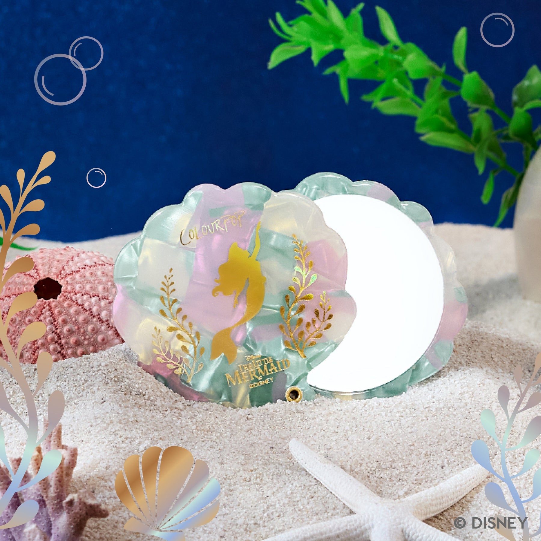 The Little Mermaid Mirror - Comfortable Detail Artistry Helper