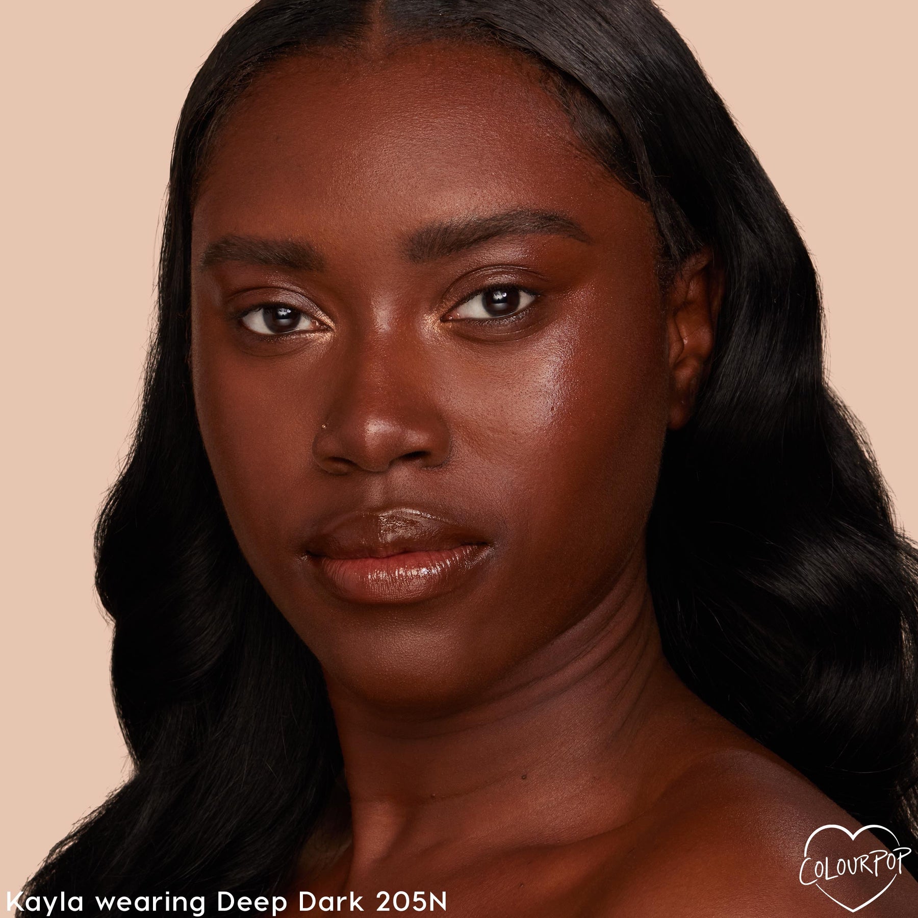 Deep Dark 205 N - Featherlight Contemporary Complexion Foundation