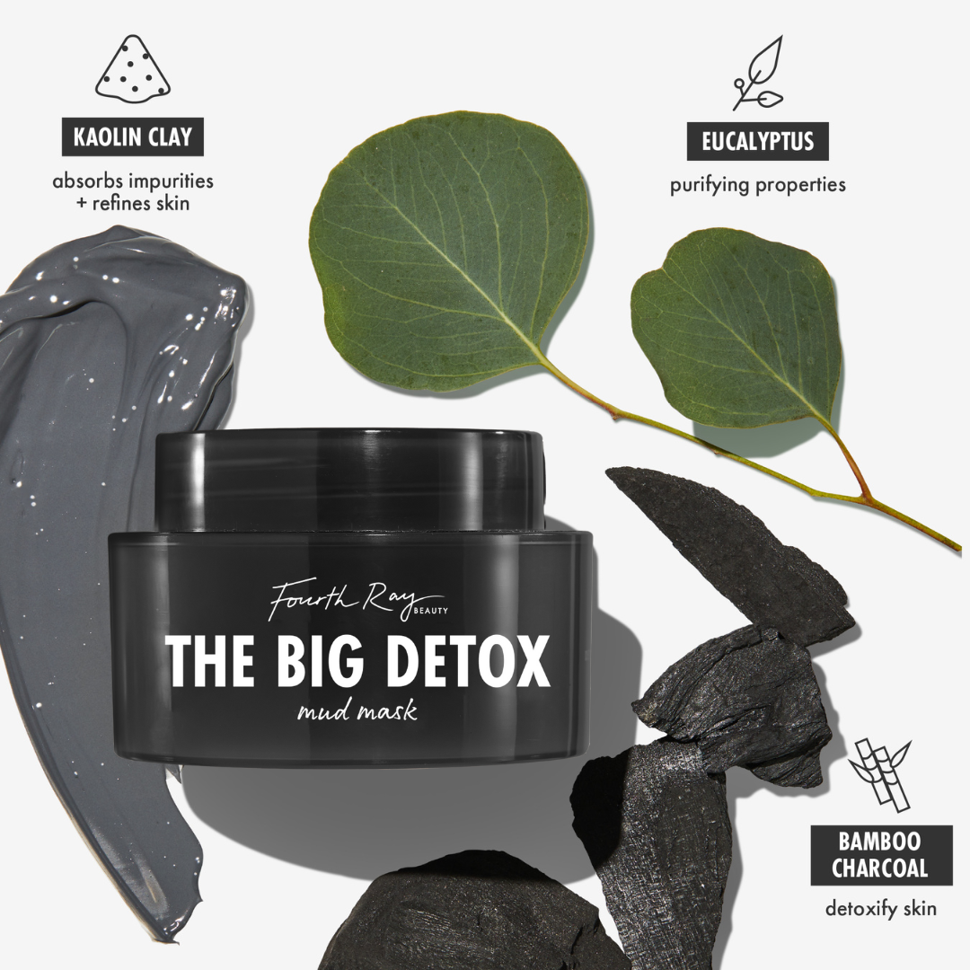 The Big Detox Mud Mask - Skin-Loving Moisture Skin Duo