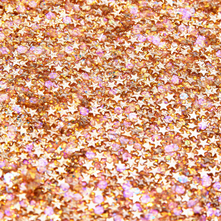 Spinner - Bold Playful Sparkle Look