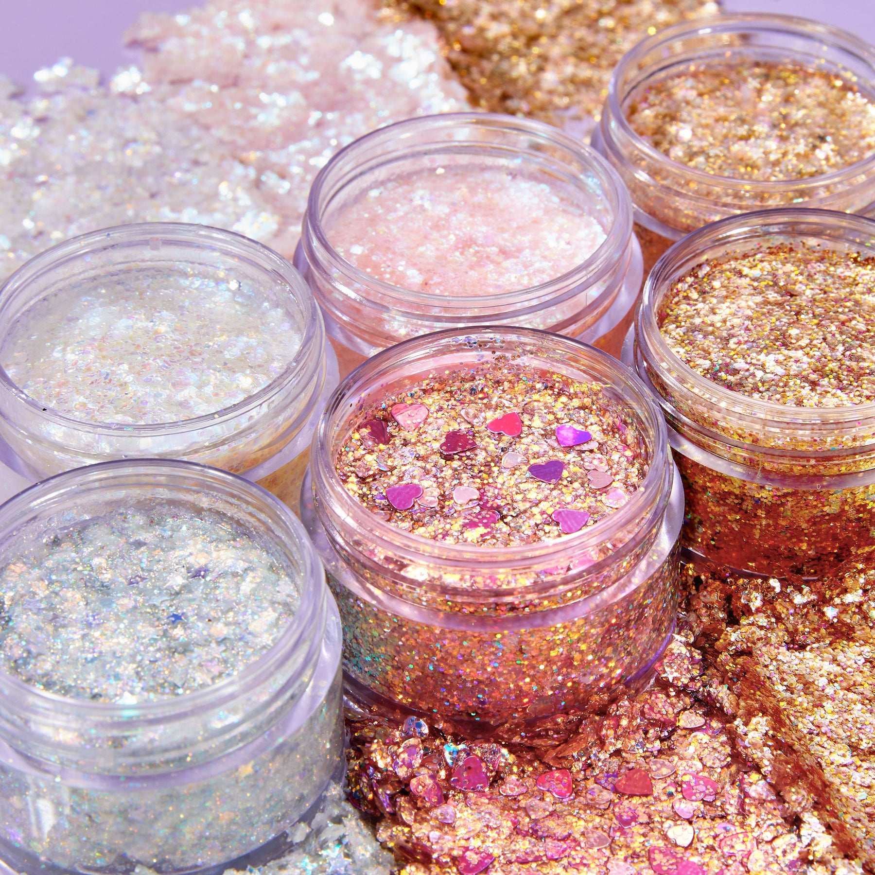 Spinner - Bold Playful Sparkle Look