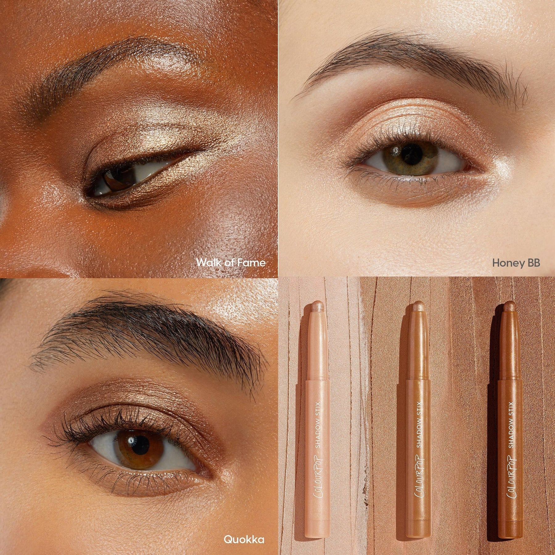 Shimmering Golds - Bright Refined Eye Mood